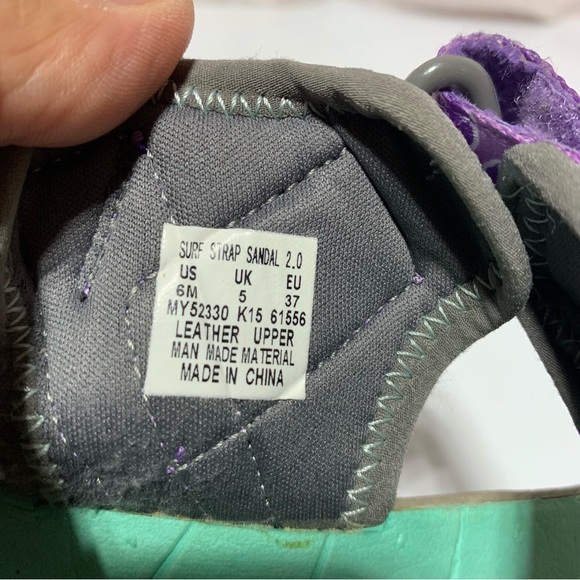 Merrell Womens Surf Strap Sandal 2.0 Floral purple Size US 6 meduim - Picture 8 of 12